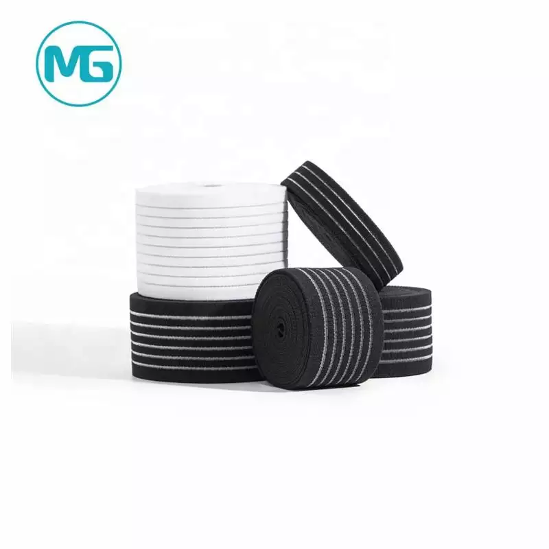 25MM 50MM 57MM 76MM伸缩尼龙高速中空松紧带  / 25/50/57/76MM Adhesive Nylon  Breathable Elastic Band Abdominal Belt Elastic Knee Band