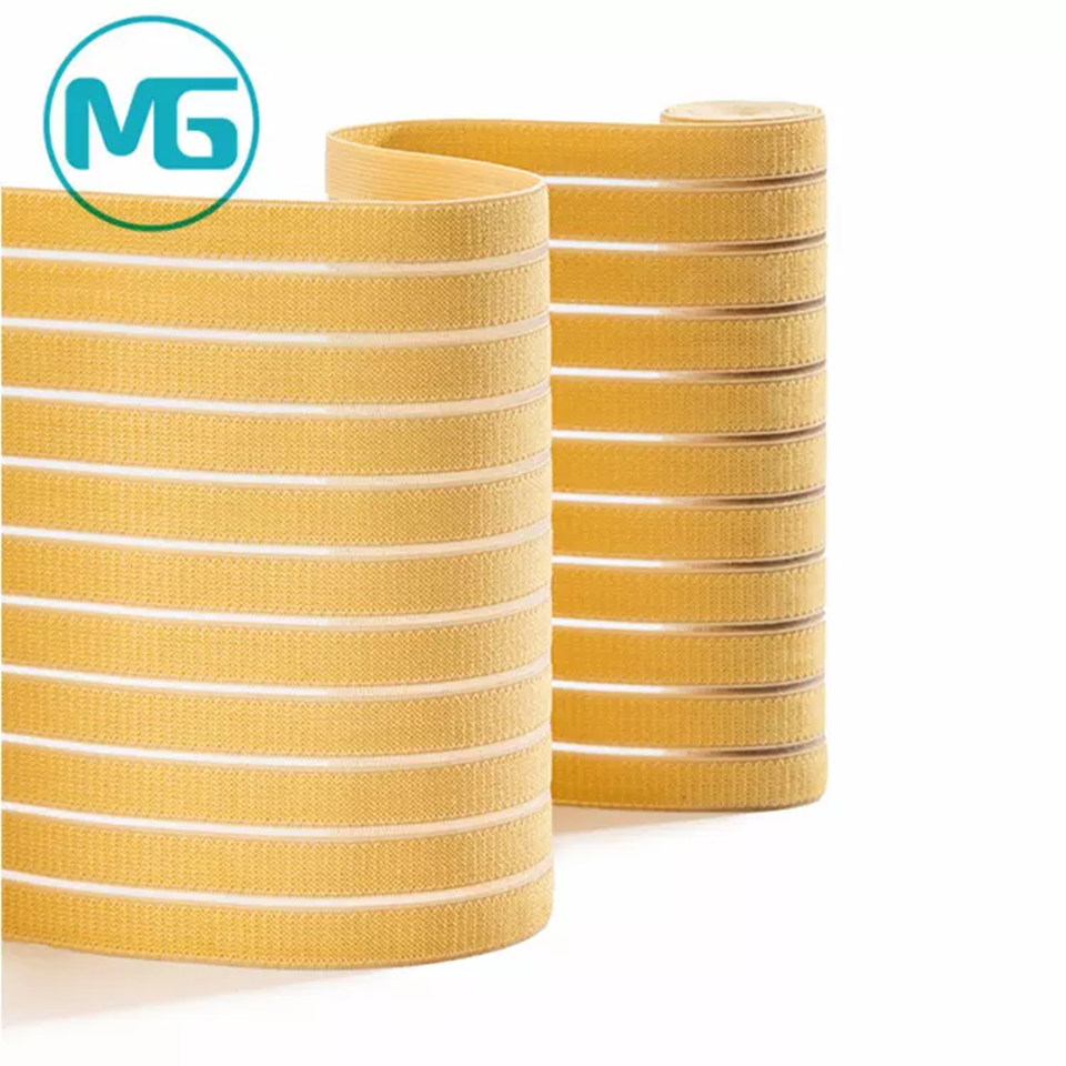 235MM人造棉针织单毛面中空松紧带(11坑) / 235MM Rayon Knitting Breathable Elastic Band