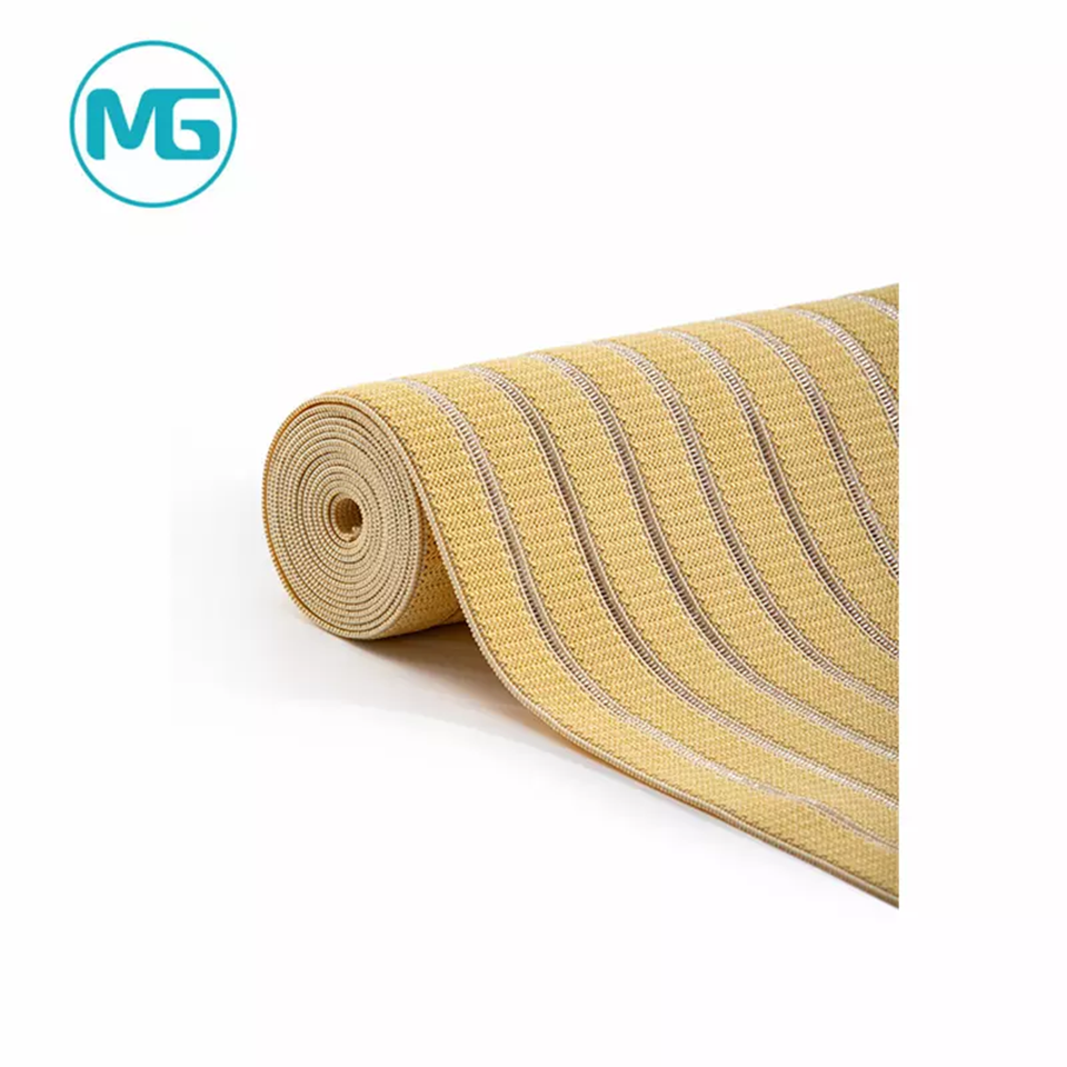 235MM人造棉针织单毛面中空松紧带(11坑) / 235MM Rayon Knitting Breathable Elastic Band