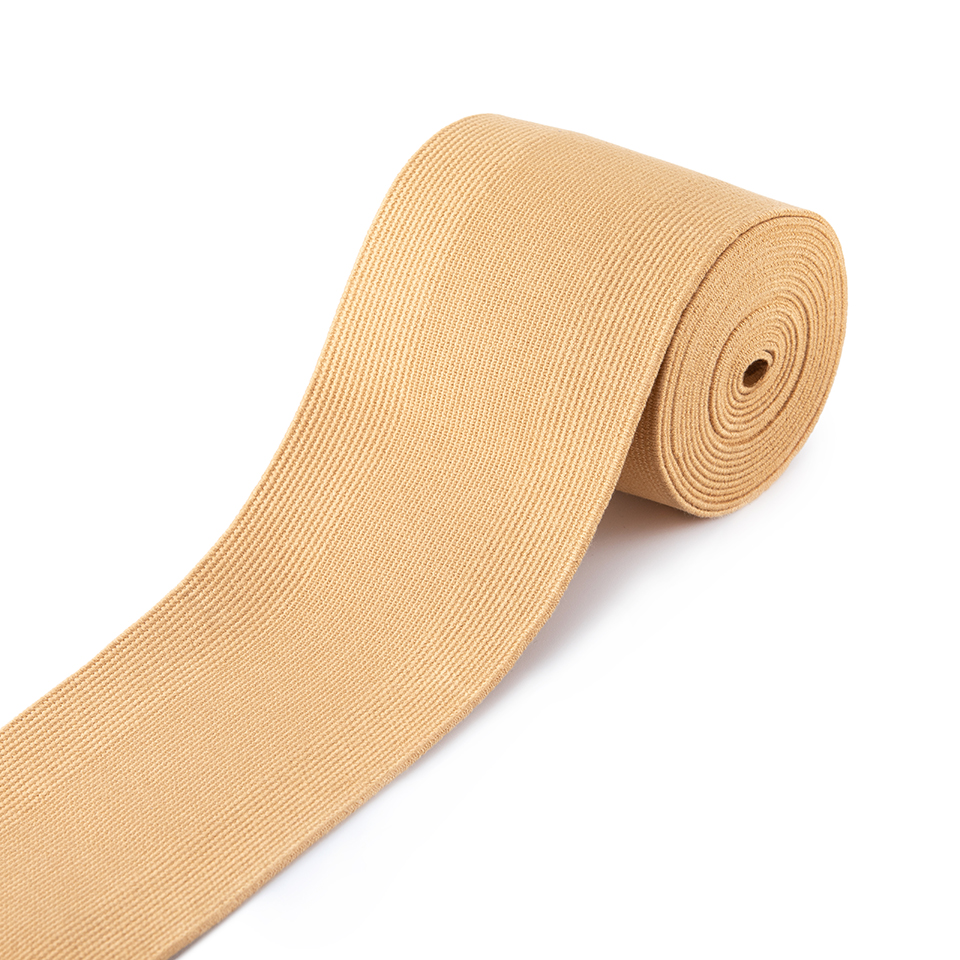 100MM 人造棉高速松紧带 / 4 Inch Rayon Woven Elastic Band
