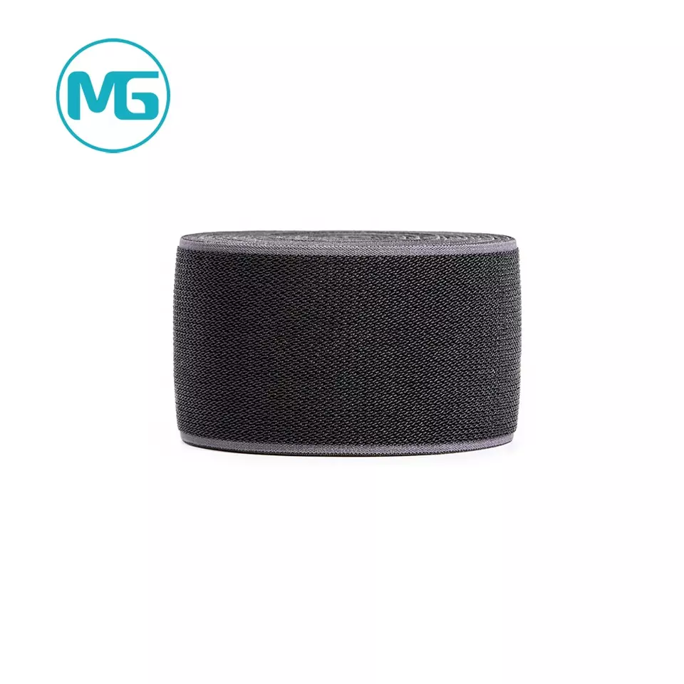 80MM伸缩尼龙间色高速魔术贴 / Color Loop Strap Add Silicon Loop Strap Elastic Band 80MM Stretch Nylon Elastic band