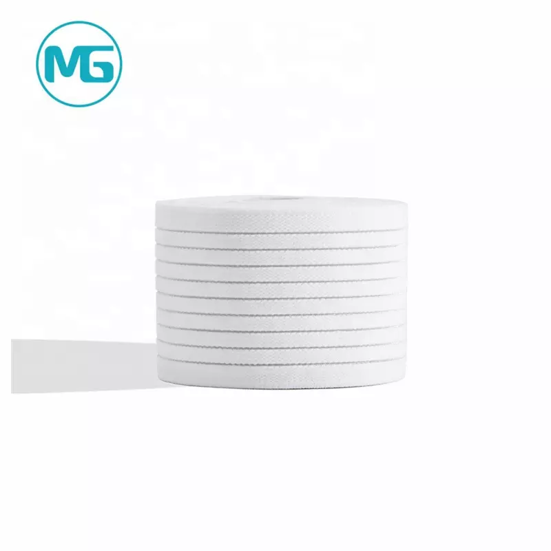 50MM*1.7MM伸缩尼龙高速中空松紧带(环保) / 50MM Wooly Stretch Nylon Breathable Elastic Band