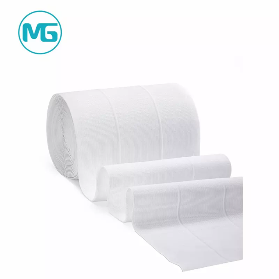 30cm 针织松紧带四折 / 12 Inch Elastic Band Stretch Nylon Single Wool Jersey Elastic Band