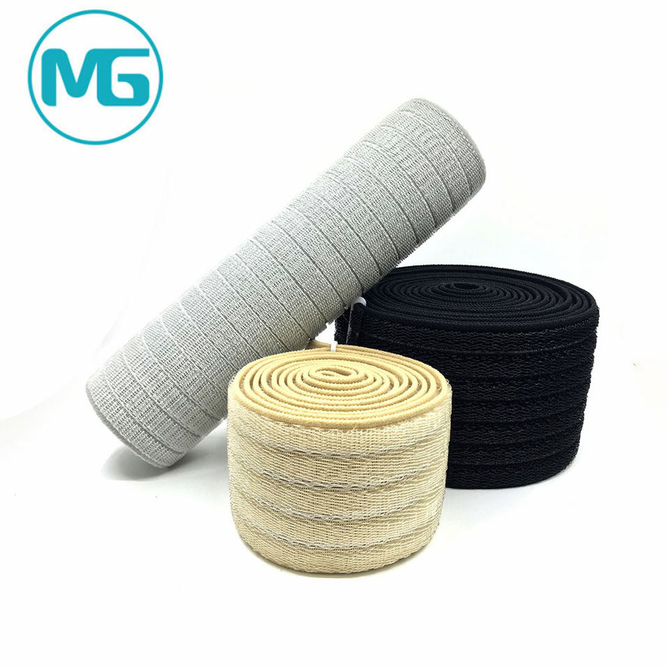 240MM人造棉不起毛中空魔术贴(环保) / 240MM Rayon Breathable Fish Line Elastic Loop