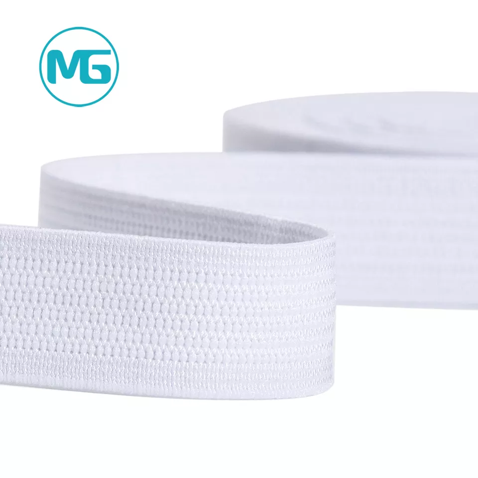 20MM*1.1MM人造棉高速松紧带 / 20MM Rayon Woven Elastic Band