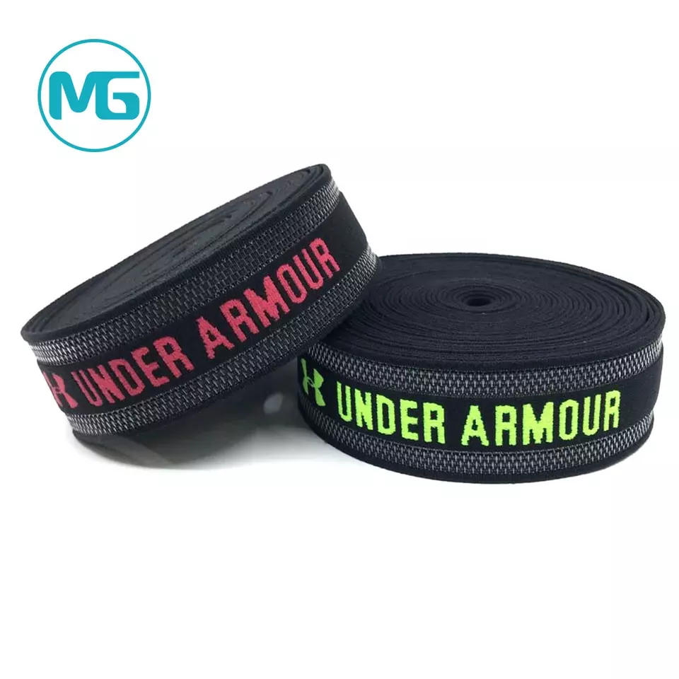Custom Adjustable Elastic Edge Band Jacquard Woven 40Mm / Custom Adjustable Elastic Edge Band Jacquard Woven 40Mm