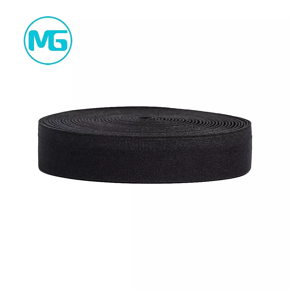 25MM*1.9MM伸缩尼龙高速松紧带 / 25MM Wooly Stretch Nylon Woven Elastic Band 