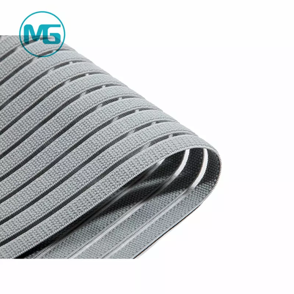 200MM*1.7MM特多针织牛筋中空松紧带(15坑)环保 / 200MM Polyester Breathable Elastic Knitting Elastic Band