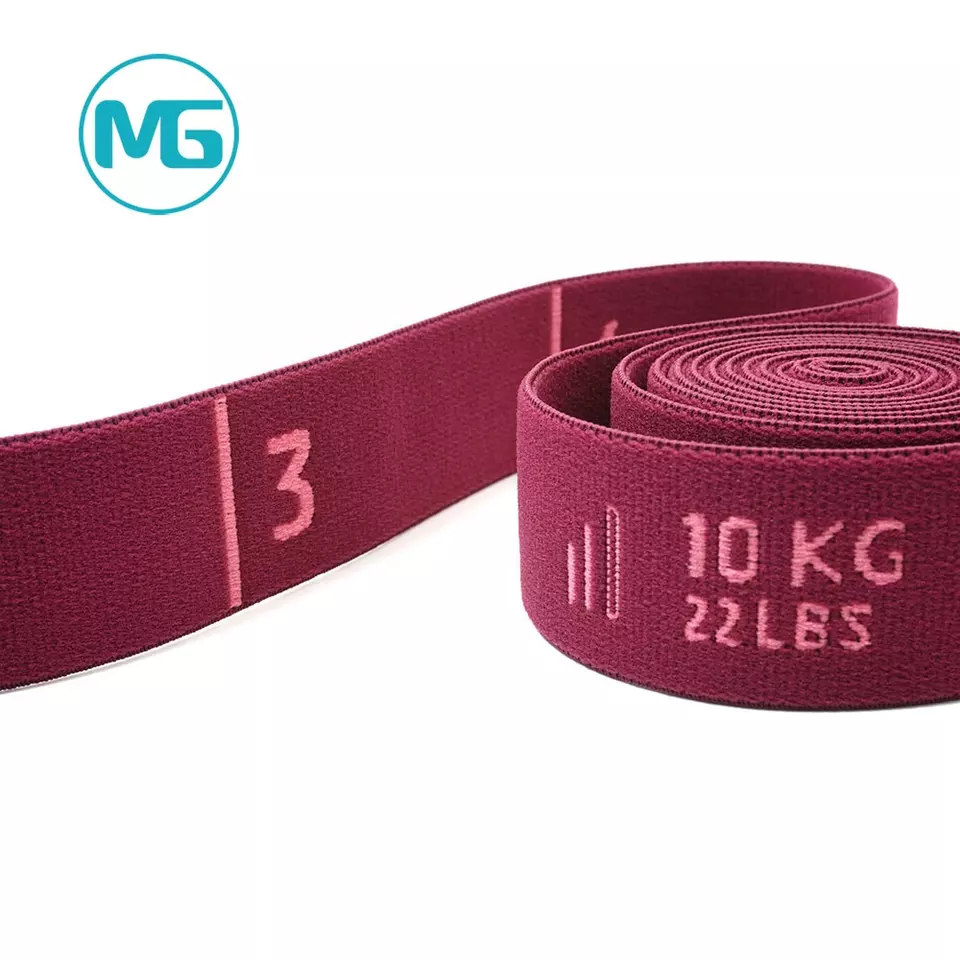 40MM伸缩尼龙提花松紧带 / 40MM Wooly Stretch Nylon Jacquard Elastic Band