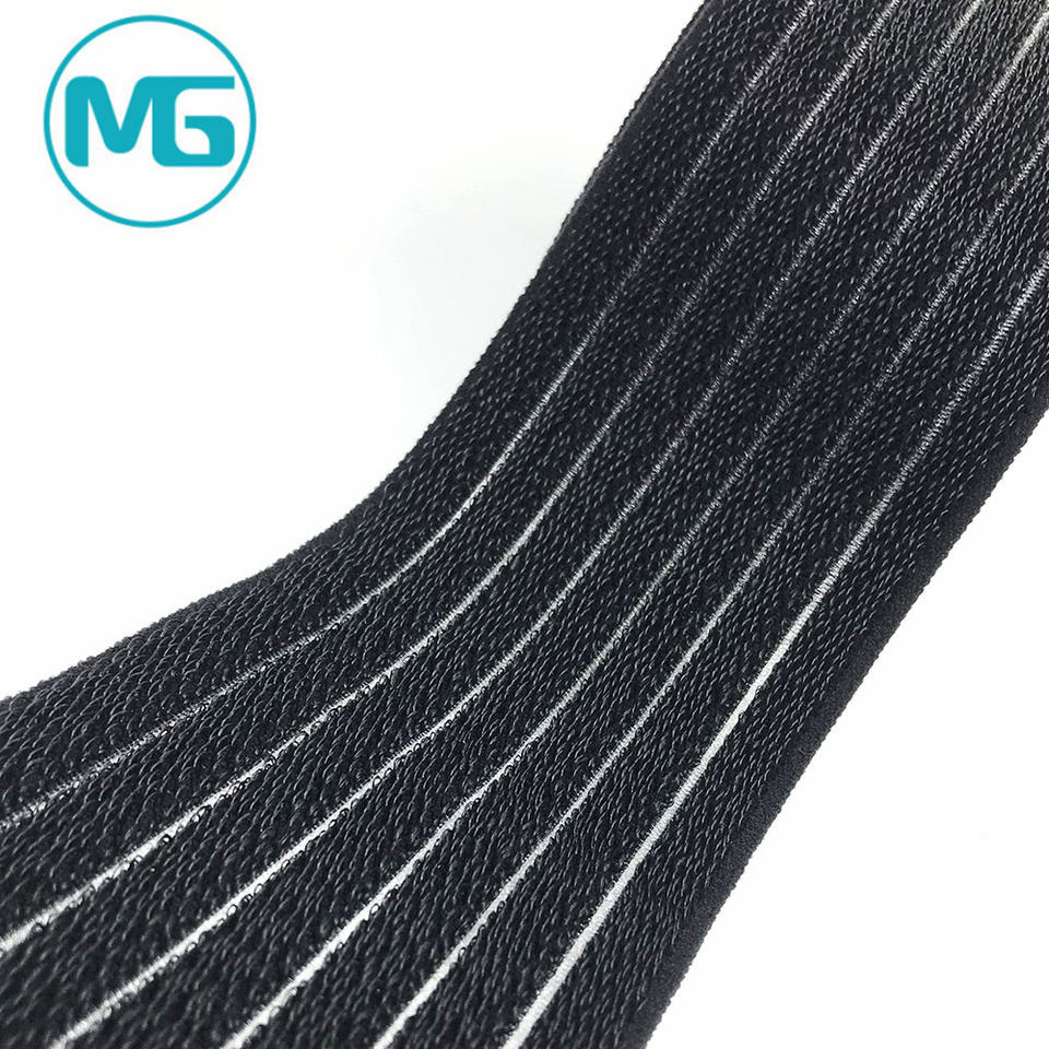 240MM人造棉不起毛中空魔术贴(环保) / 240MM Rayon Breathable Fish Line Elastic Loop
