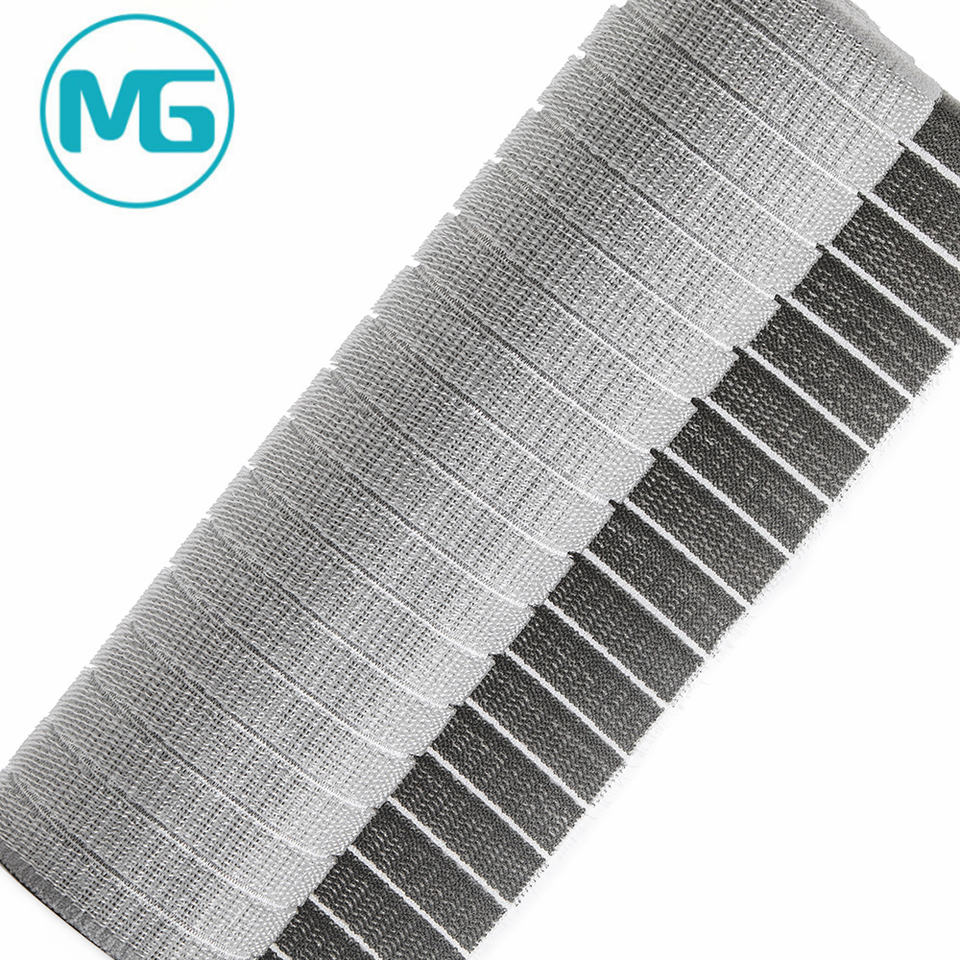 240MM人造棉不起毛中空魔术贴(环保) / 240MM Rayon Breathable Fish Line Elastic Loop