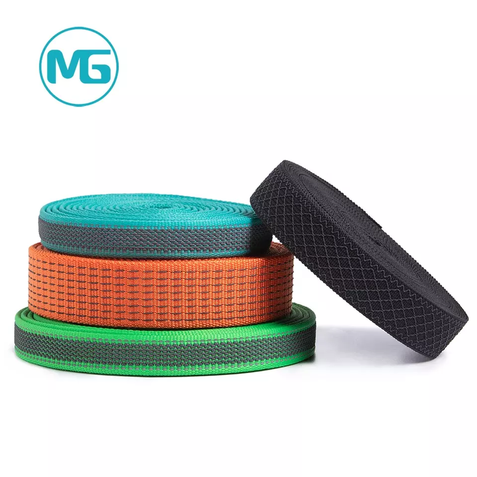 25MM*1.2MM特多网状止滑带 / 25mm  Polyester Non-slip Webbing