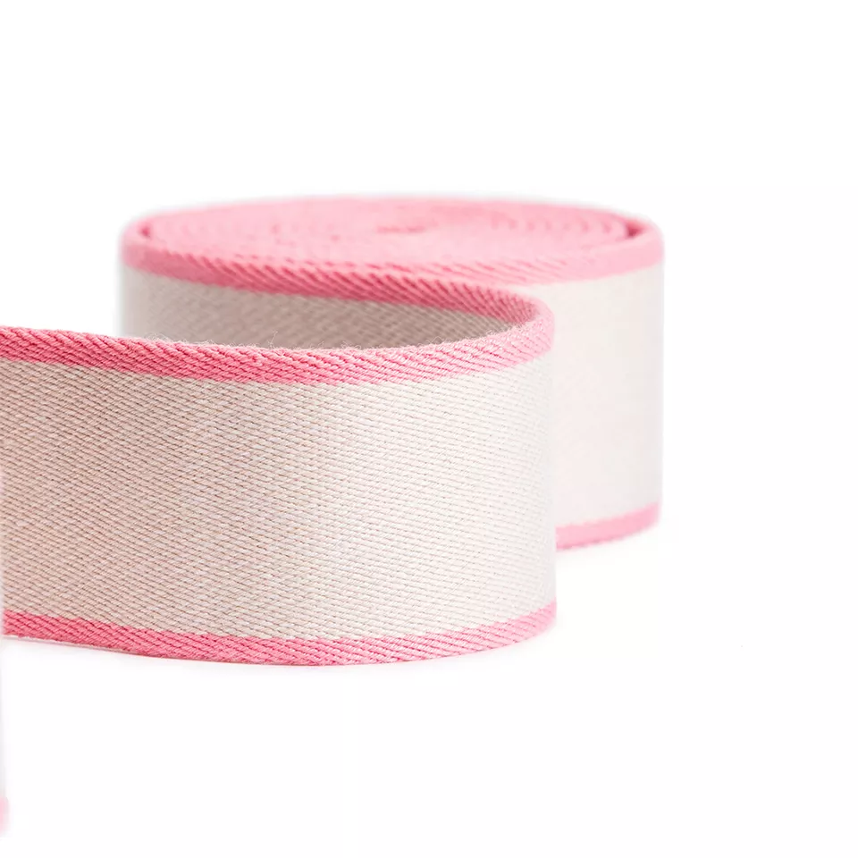 25MM*1.8MM SP线间色织带 / 25MM  Spun polyeste Multi Color Nylon Monofilament or Fish Line Webbing
