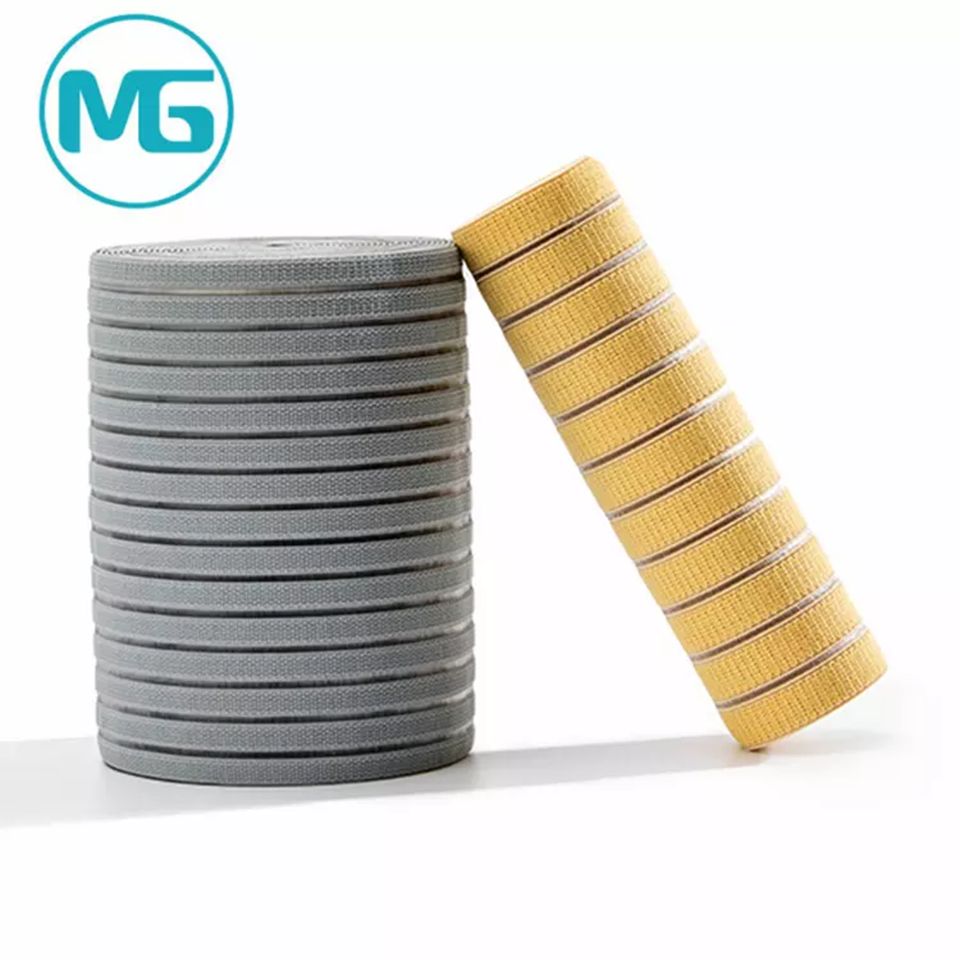 235MM人造棉针织单毛面中空松紧带(11坑) / 235MM Rayon Knitting Breathable Elastic Band