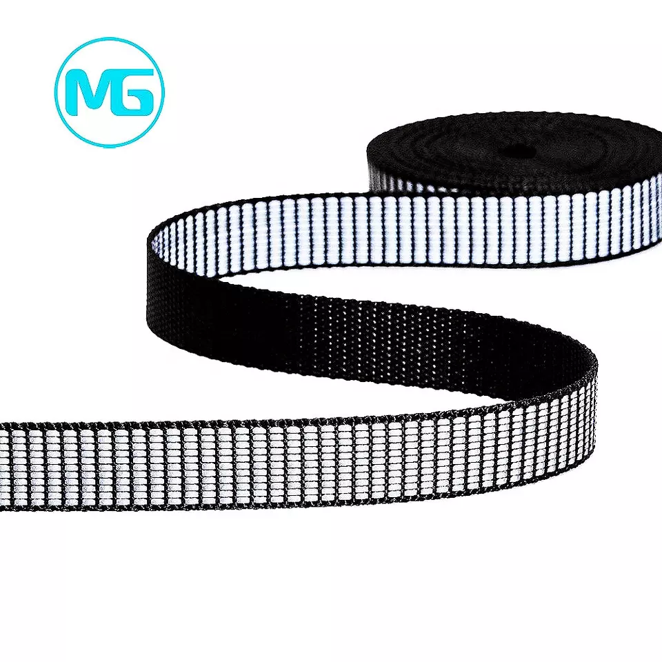 26MM*1.6MM反光织带 / Factory Supply Reflective Webbing Custom 26MM Tetoron Reflective Webbing
