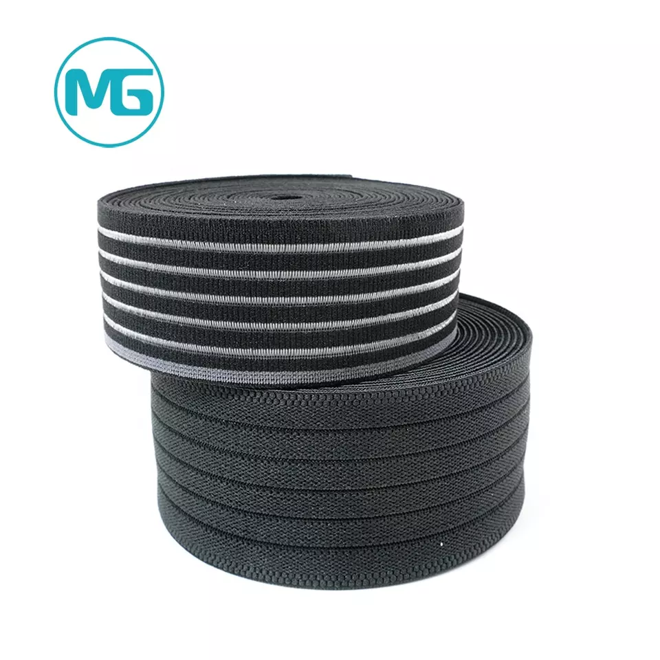 50MM*1.7MM特多高速中空松紧带(环保) / 50MM Ployester berathable elastic band