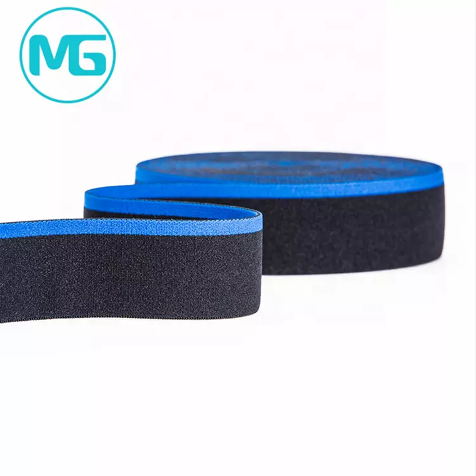 1-1/2‘’*2.1MM伸缩尼龙松紧带 / 1-1/2 Inch Wooly Stretch Nylon Multi Color Woven Elastic Band