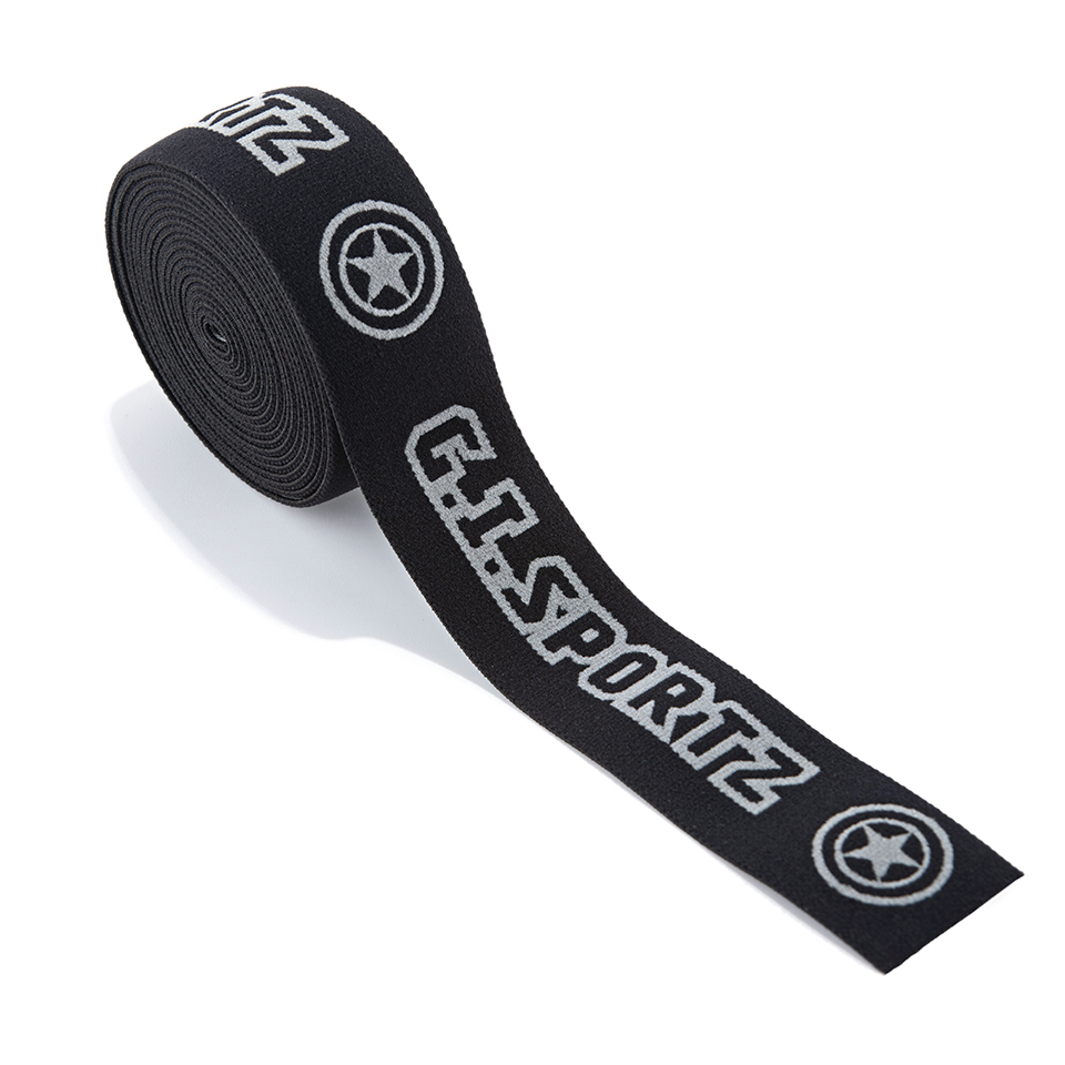 38MM*1.8MM伸缩尼龙单毛面提花松紧带 / 38MM Wooly Stretch Nylon Jacquard Elastic Band